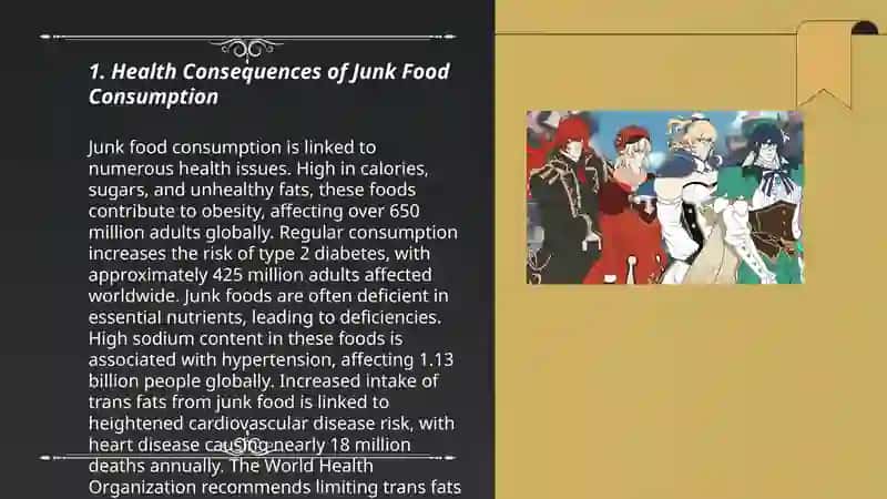Impacts of Junk Food 3