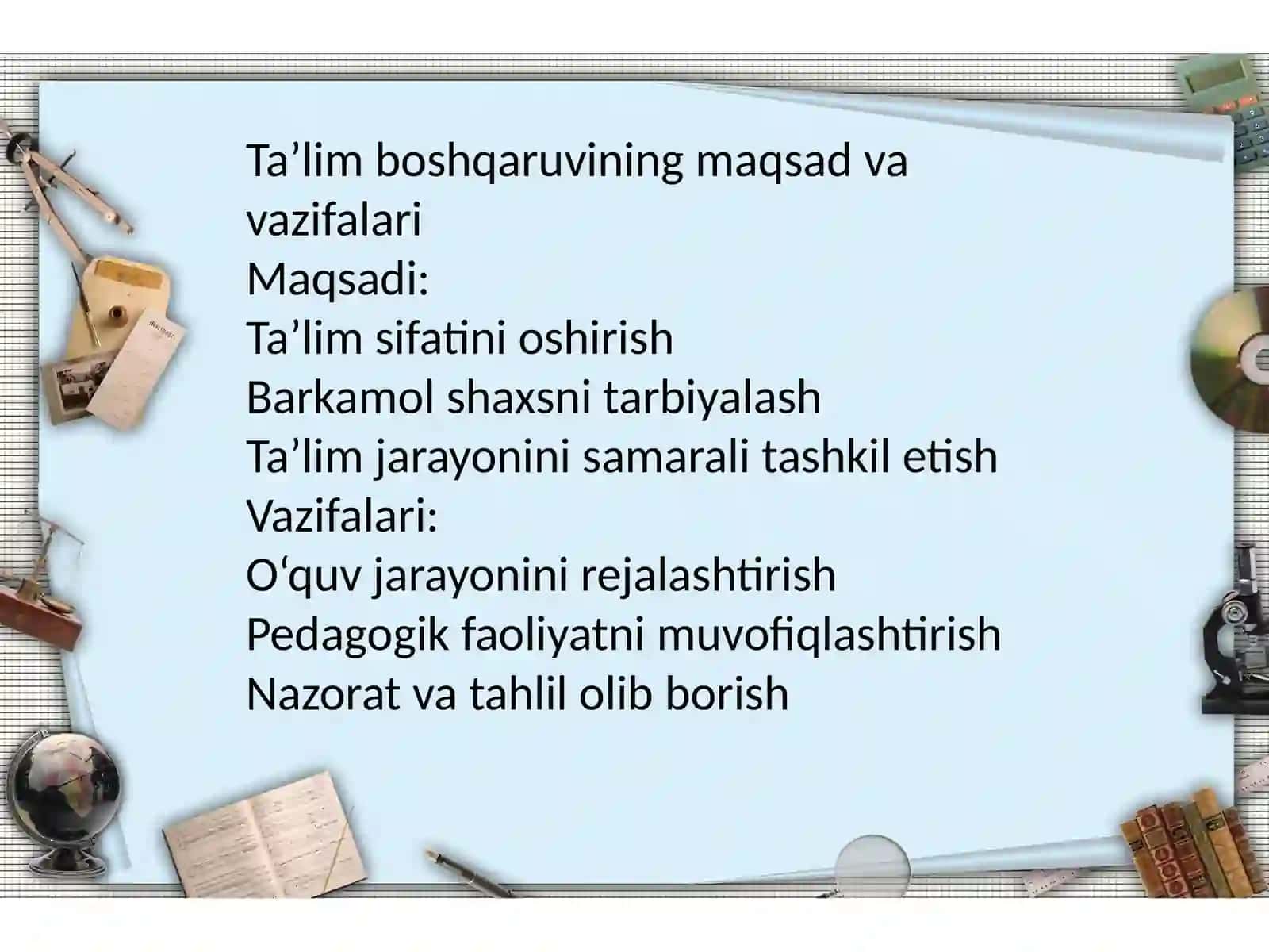 Ta’lim boshqaruv modeli 3