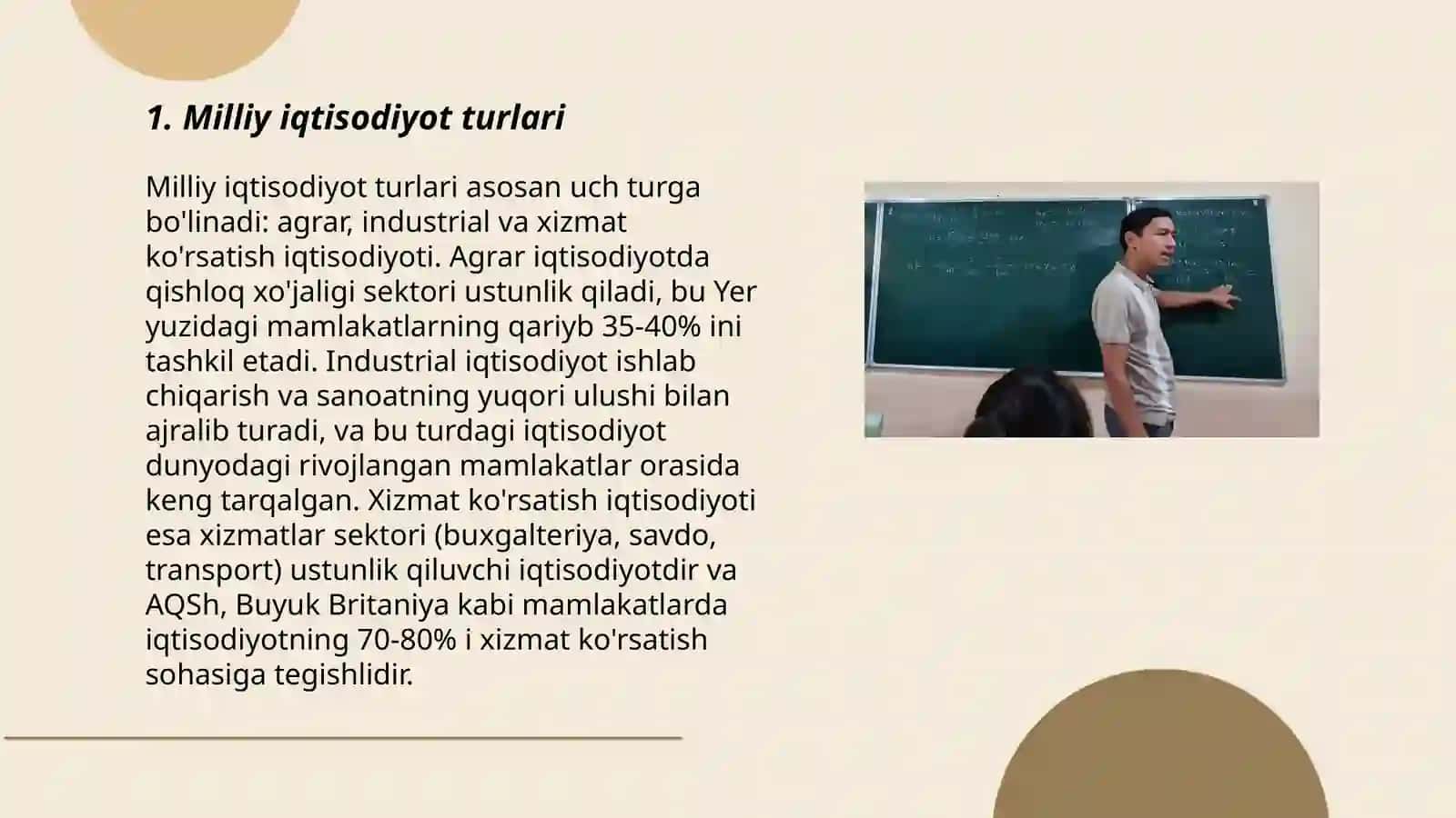 Milliy iktisodiyotning nisbatlari va muvozanati 3