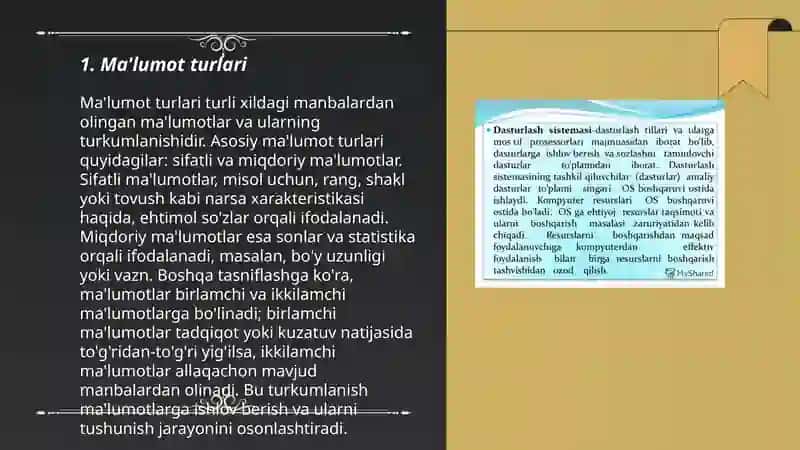 Dasturlash tillarining tuzilmasi 3