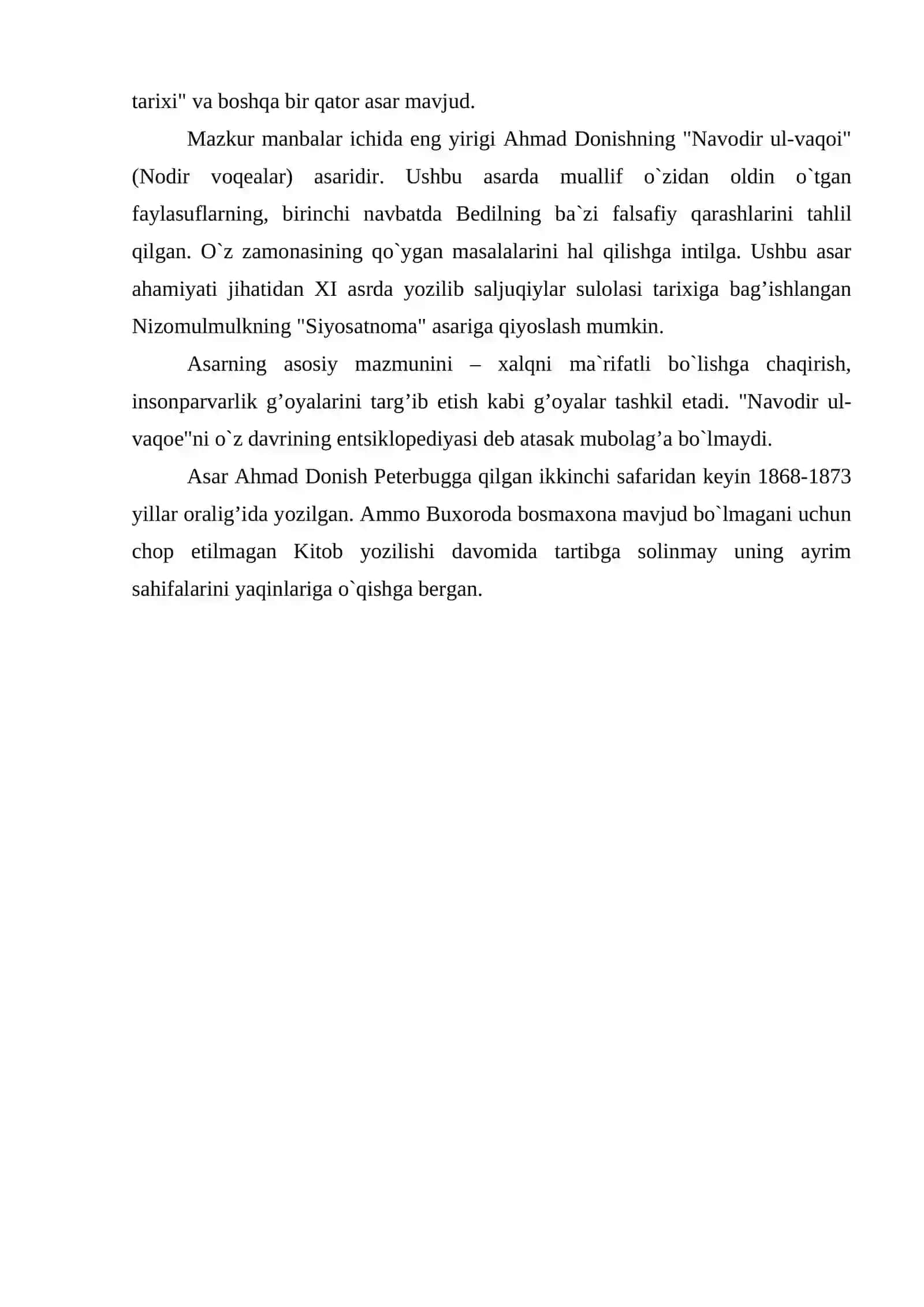 Buxoro аmirligi davri tarixiga oid manbalar 3