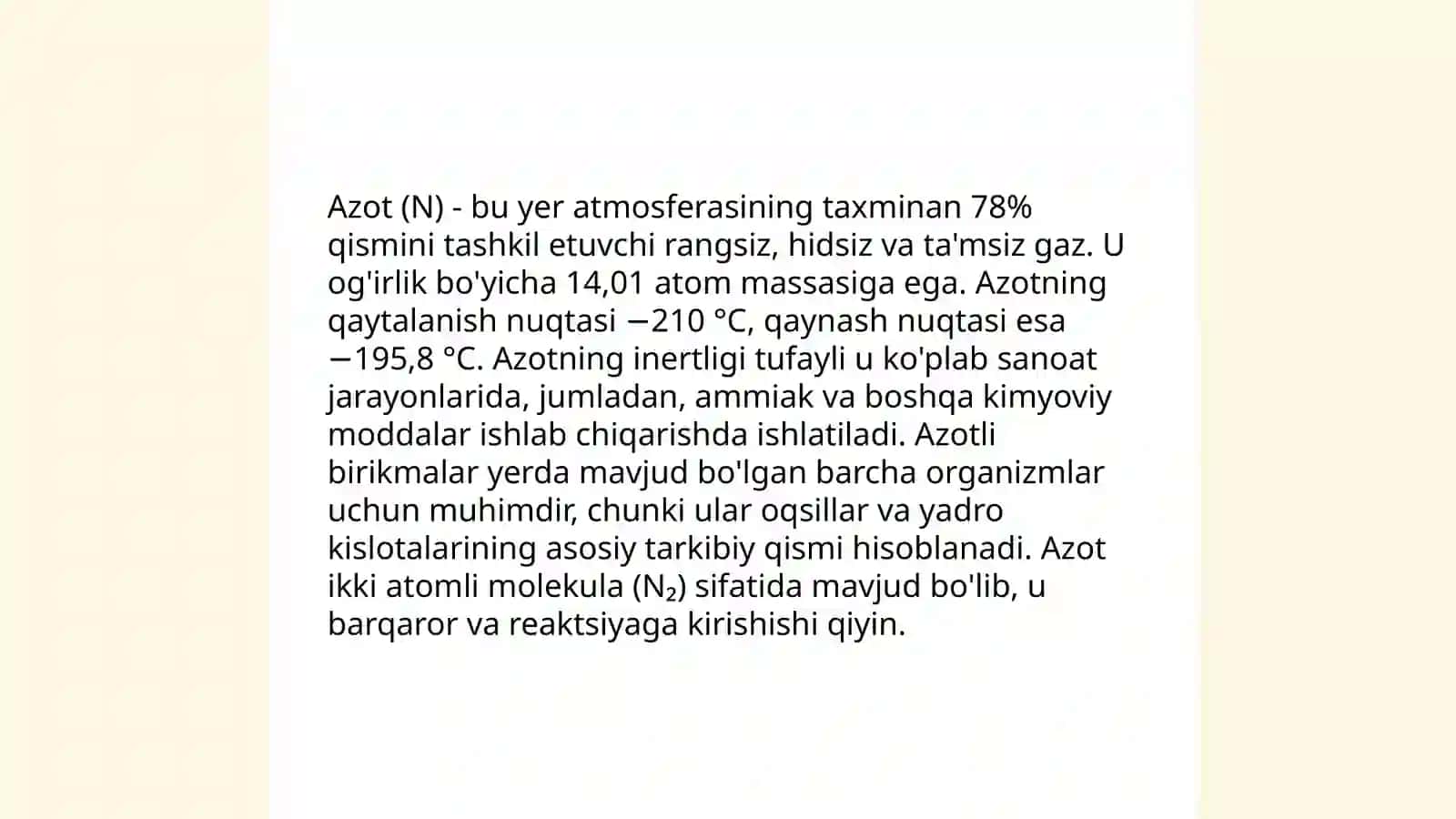 Davriy sistemaning asosiy guppacha V A guruh elementlari 3