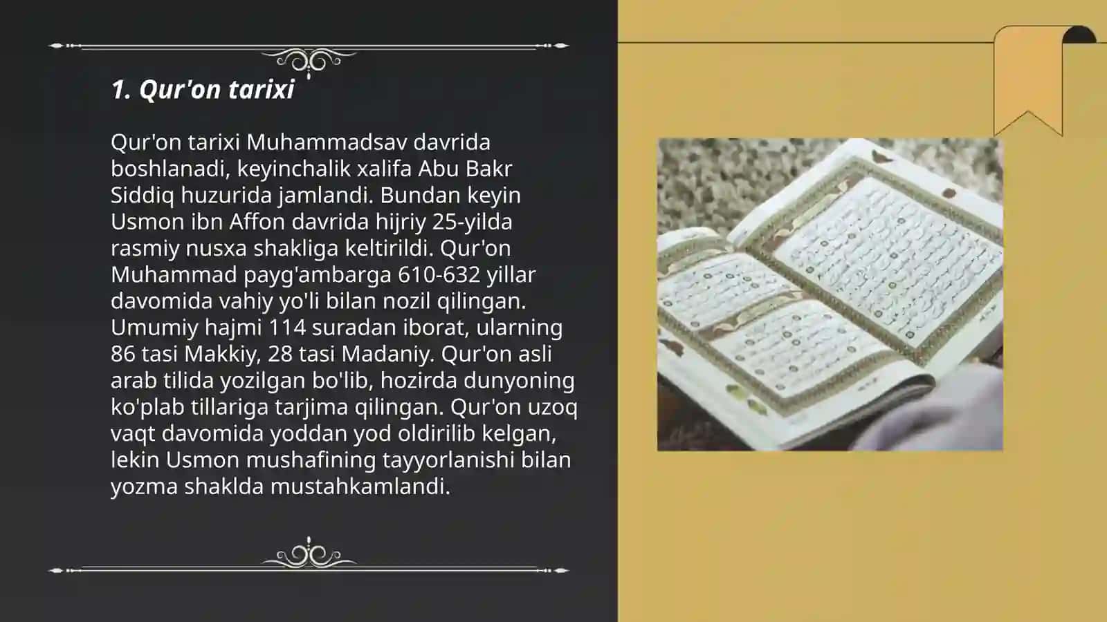Qur'on tarixi 3