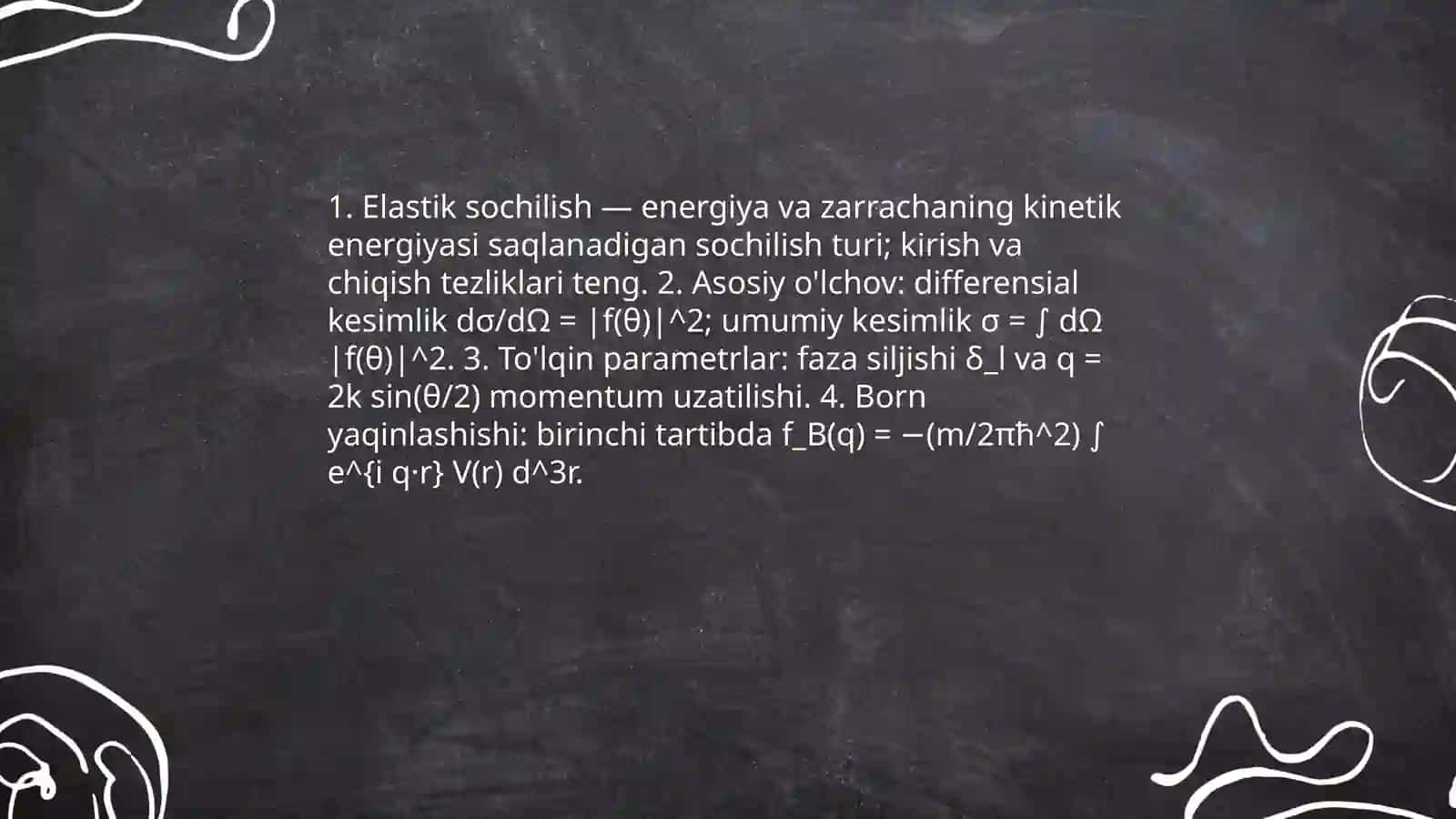 Elastik sochilish 3