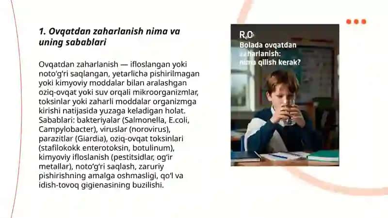 Bolalarda ovqatdan zaharlanganda birinchi yordam 3