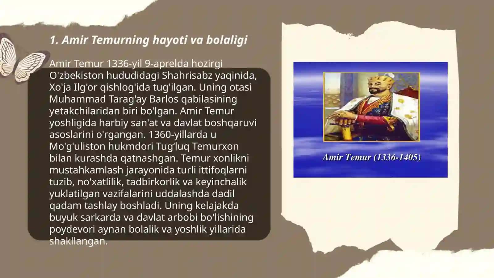 Amir Temur hayoti va harbiy yurishlari 3