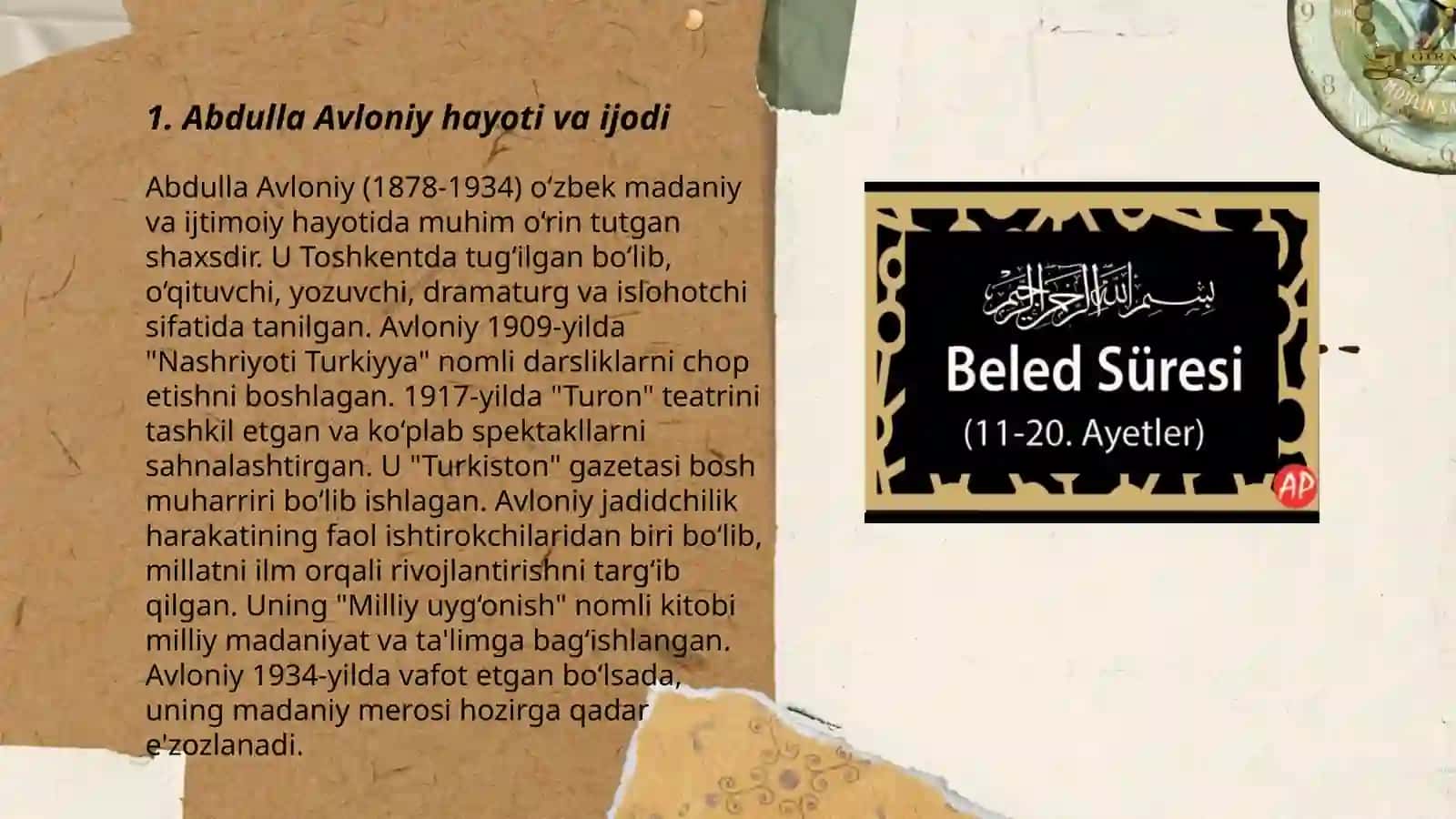 Abdulla Avloniy "Turkiy guliston yoxud axloq" asari haqida 3