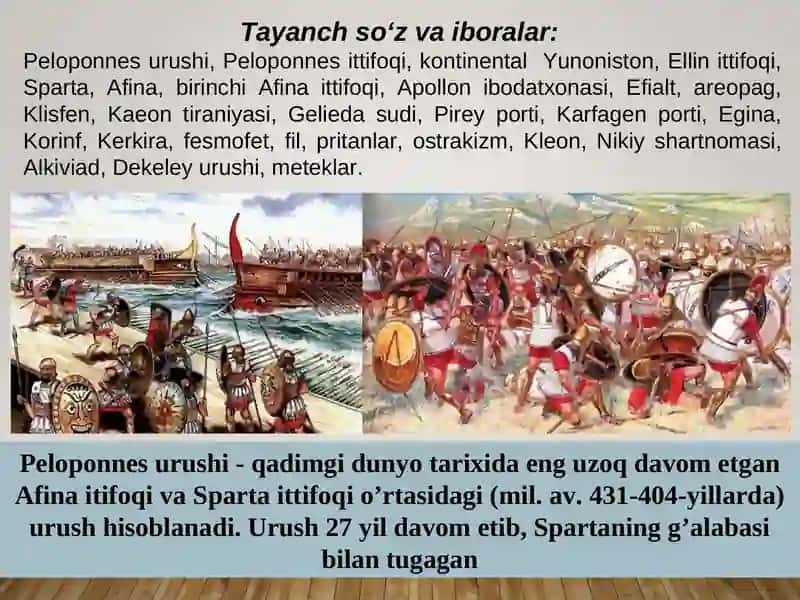6- MA’RUZA. PELOPONNES URUSHI. 3