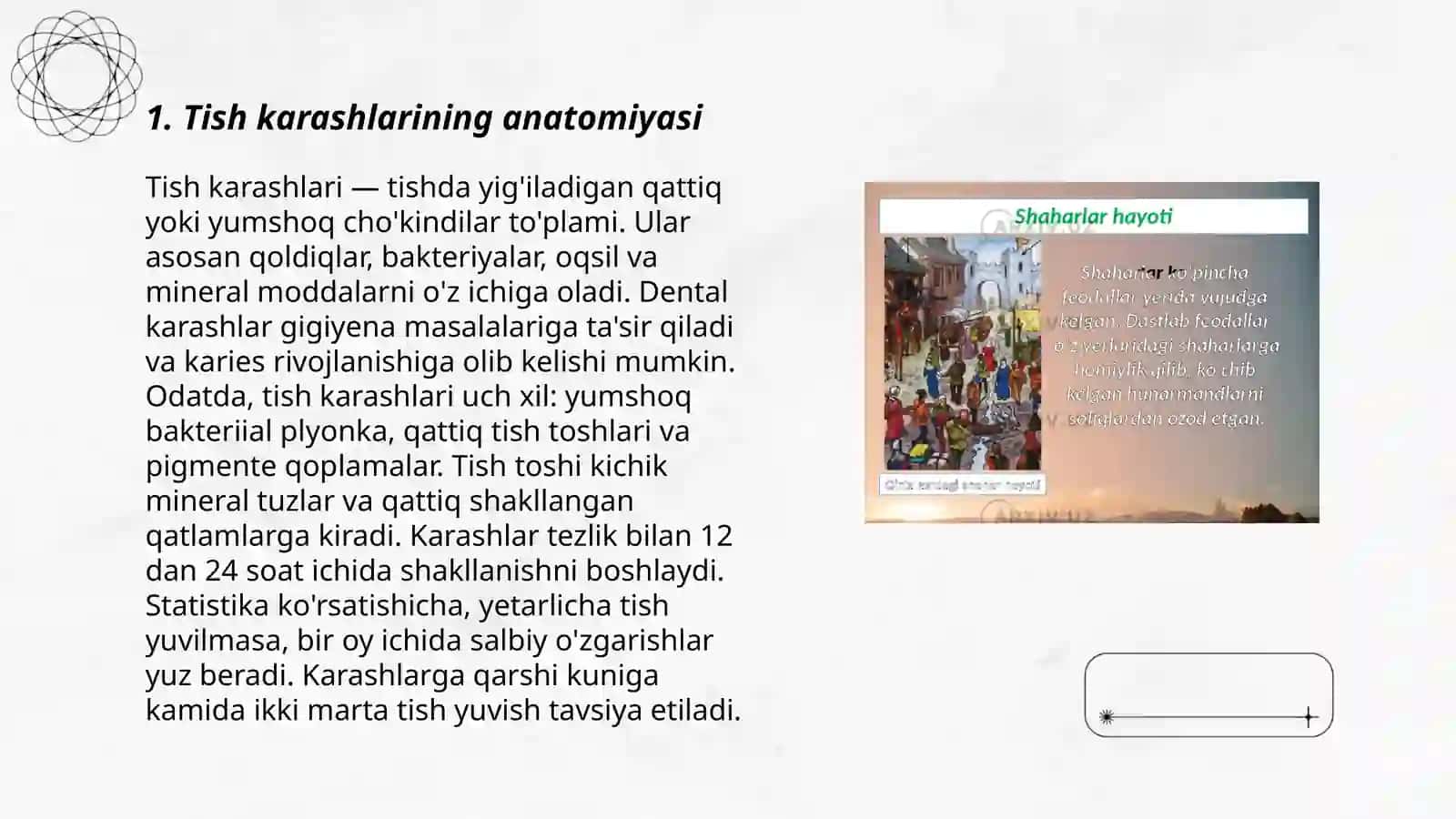 Tish karashlari karies va paradont kasalliklarining vujudga kelishidagi ahamiyati 3