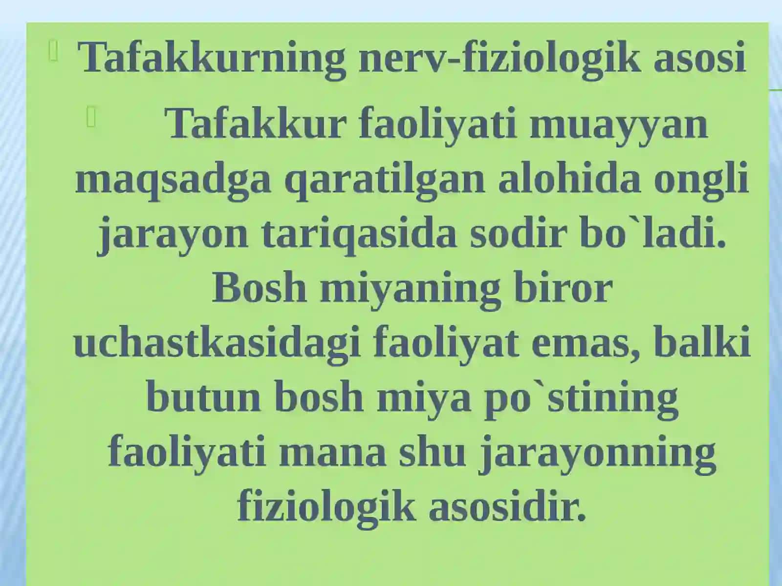Tafakkur haqida tushuncha 3