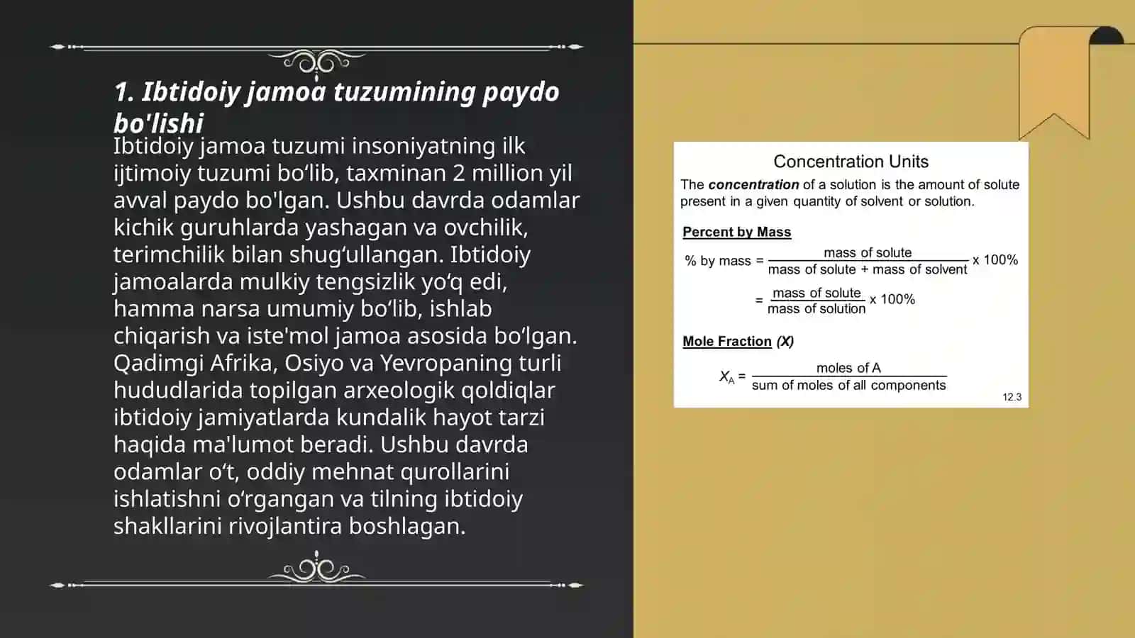 Ibtidoiy jamoa tuzumi va uni davrlashtirish masalalari 3