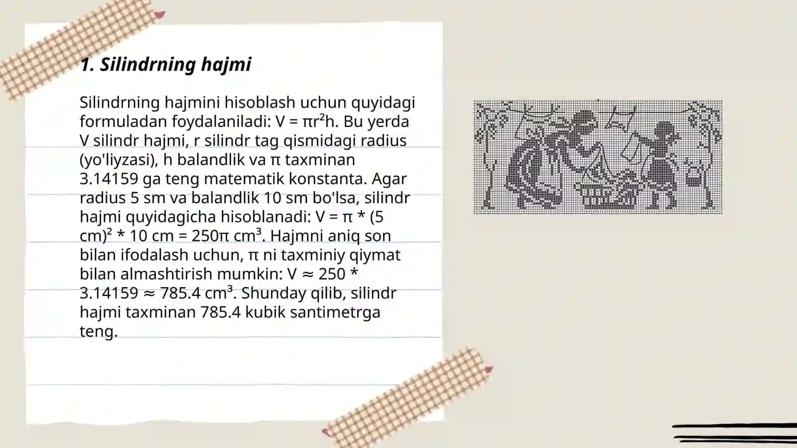 Silindr va konus 3