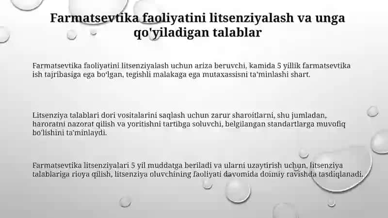 Dorixonalarining faoliyatini tartibga solishda meʼyoriy-huquqiy asoslari 3