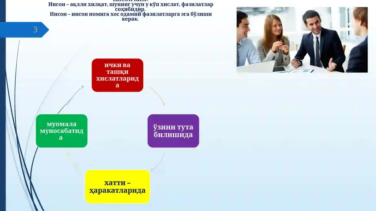 ҚАДРИЯТЛАР ФАЛСАФАСИ 3