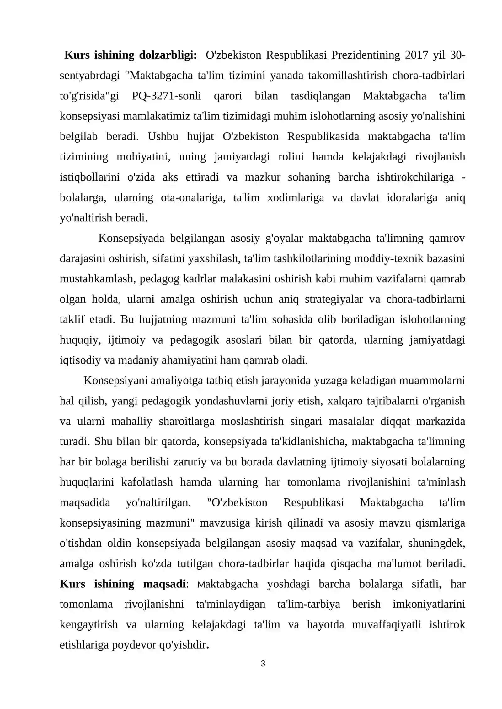 O’zbekiston Respublikasi maktabgacha ta’lim komsepsiyasining mazmuni 3