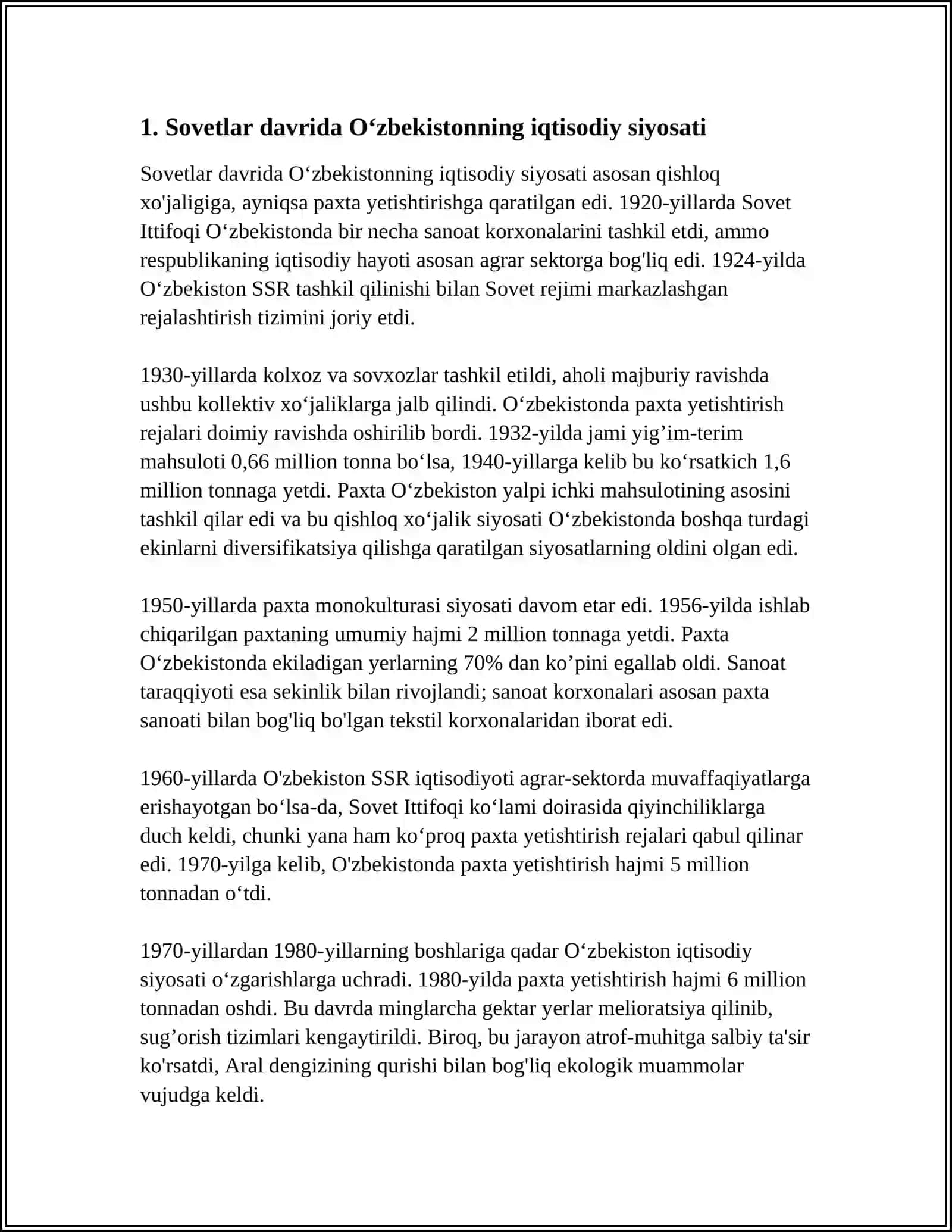SOVETLARNING NEP SIYOSATI VA UNING NATIJALARI 3