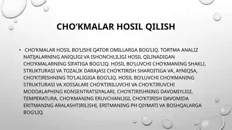 AMORF VA KRISTALL CHO`KMALAR 3