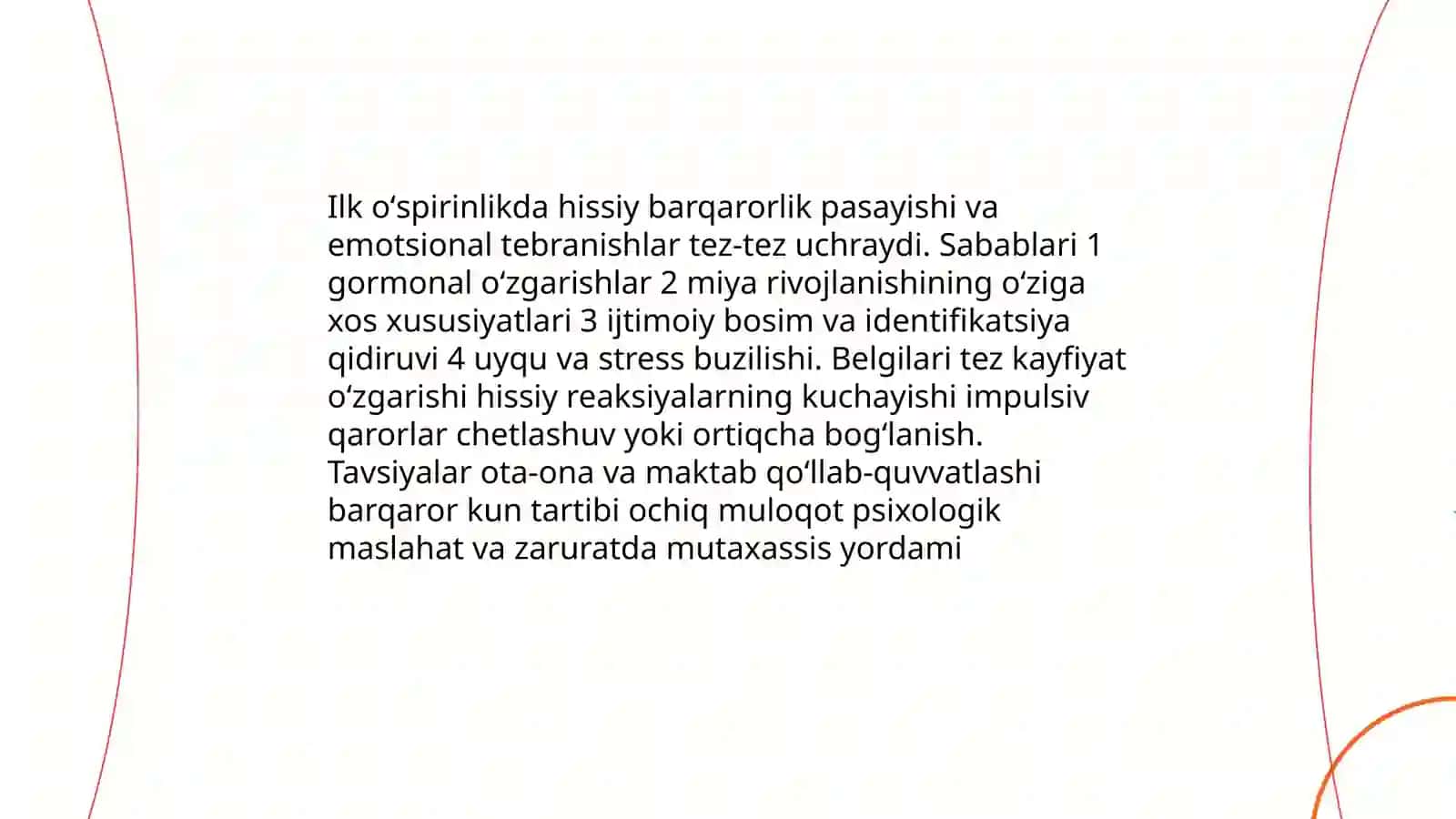 Ilk oʻspirinlik va yoshlik davrida psixik rivojlanish xususiyati 3