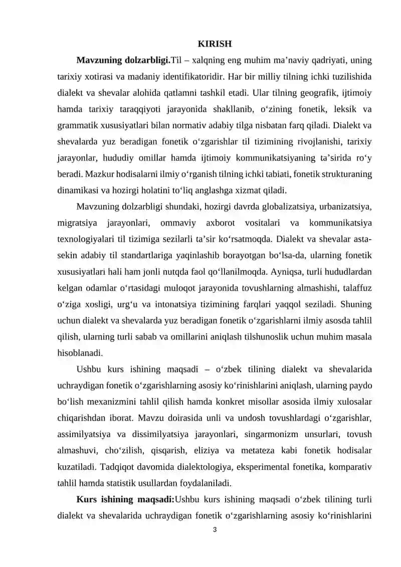 DIALEKT VA SHEVALARDA FONETIK OʻZGARISHLARNING ASOSIY KOʻRINISHLARI 3