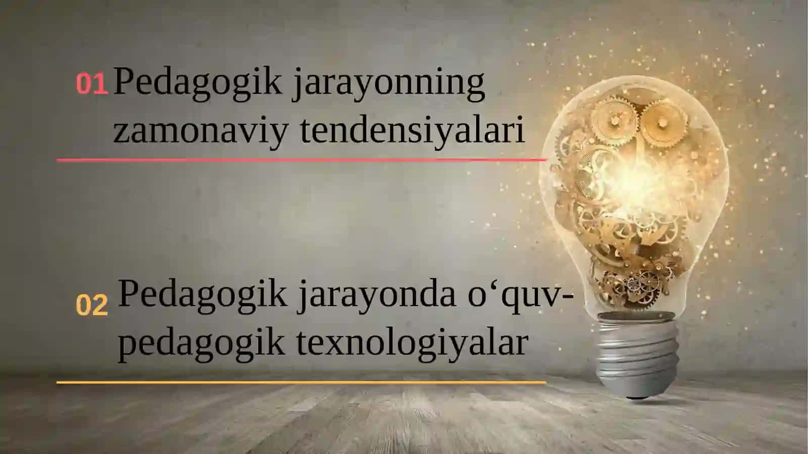 Boshlang‘ich maktabda pedagogik jarayonning zamonaviy tendensiyalari va texnologiyalari 3
