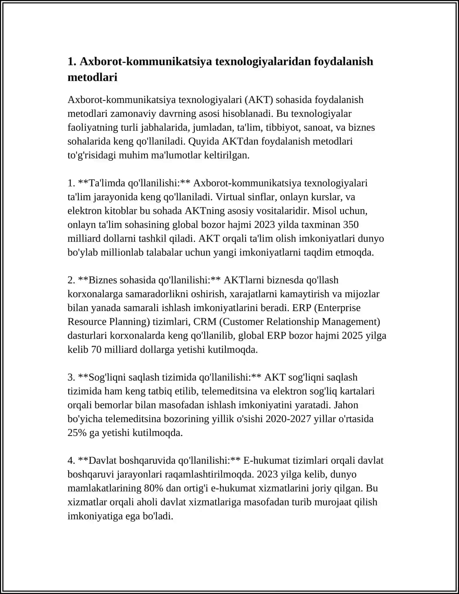 ÒQITISH METODLARI VA VOSITALARI 3