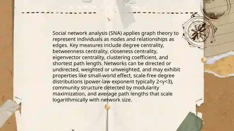 Social networks 3