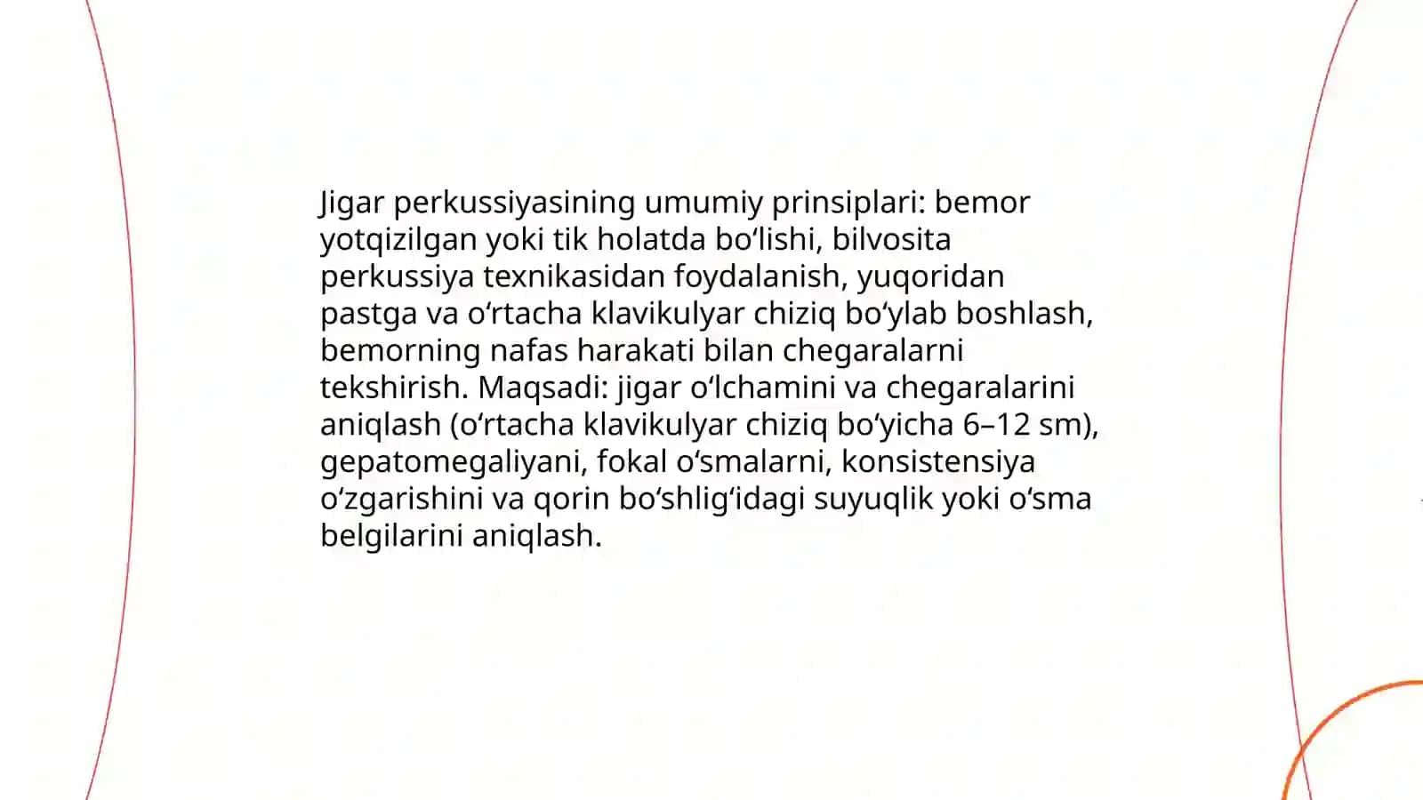 Jigar perkussiyasidagi norma va patologiyasi 3