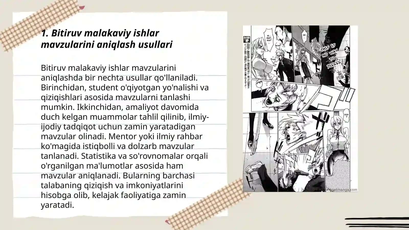 Bitiruv malakaviy ishlar mavzularini tanlash va tayyorlashga qoʻyiladigan talablar 3