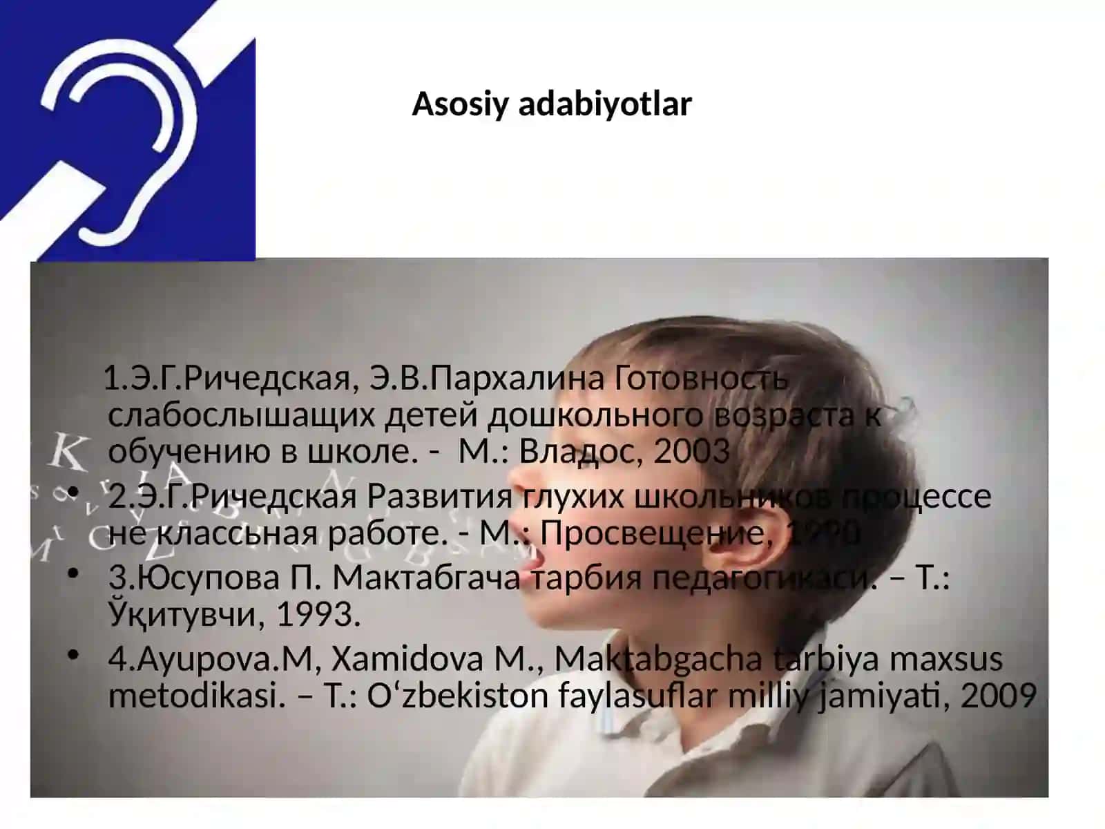 Eshitishidan uqsonib bor bolalar nutqini o'stirish 3