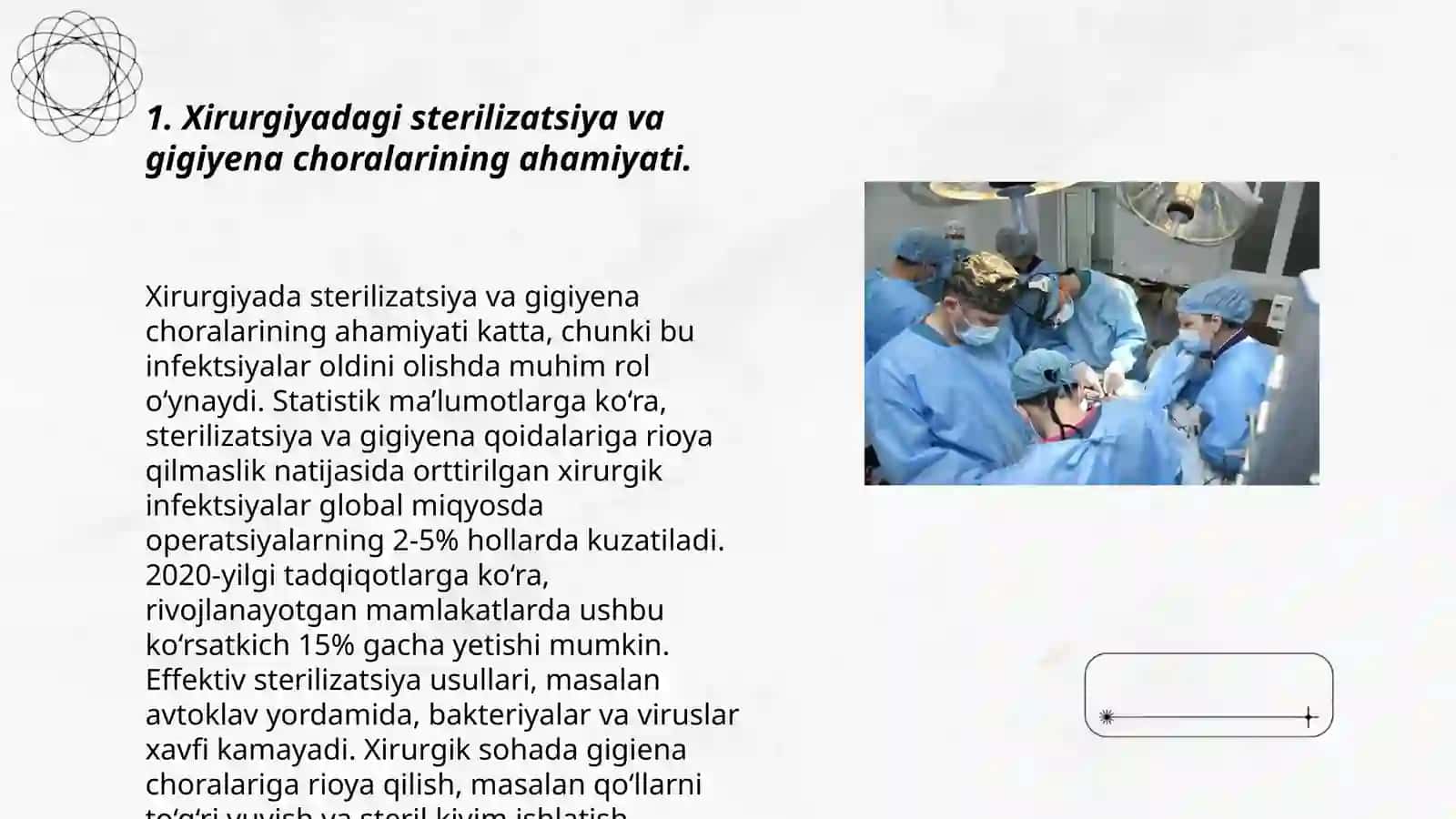 Xirurgiyada OITS va KOVID-19 muammolari 3