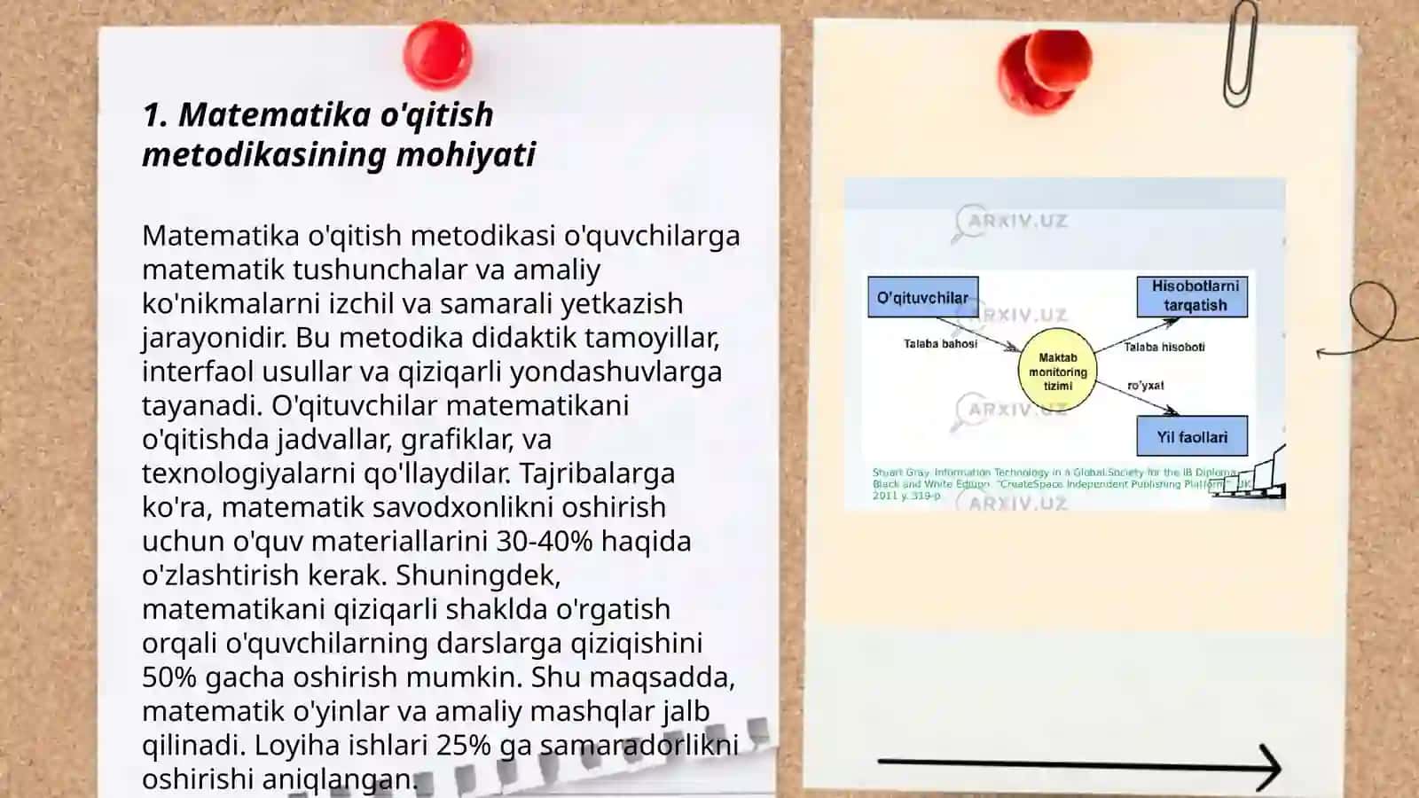Matematika o'qitish metodikasi 3