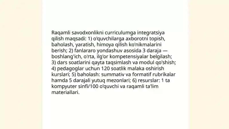 Maktabda raqamli savodxonlikni shakllantirish: muammo va yechimlar 3