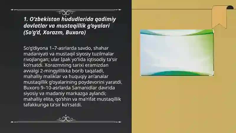 O‘zbekostonda mustaqillik g‘oyalarining tarixiy asoslari 3