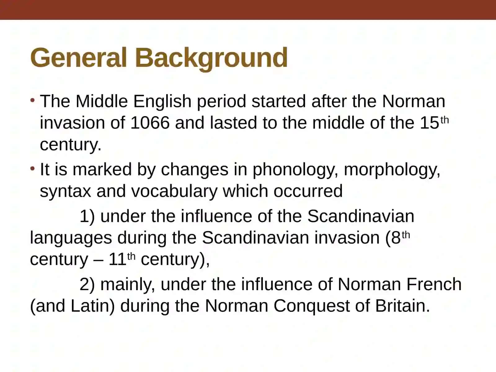Middle English Lecture 3 3