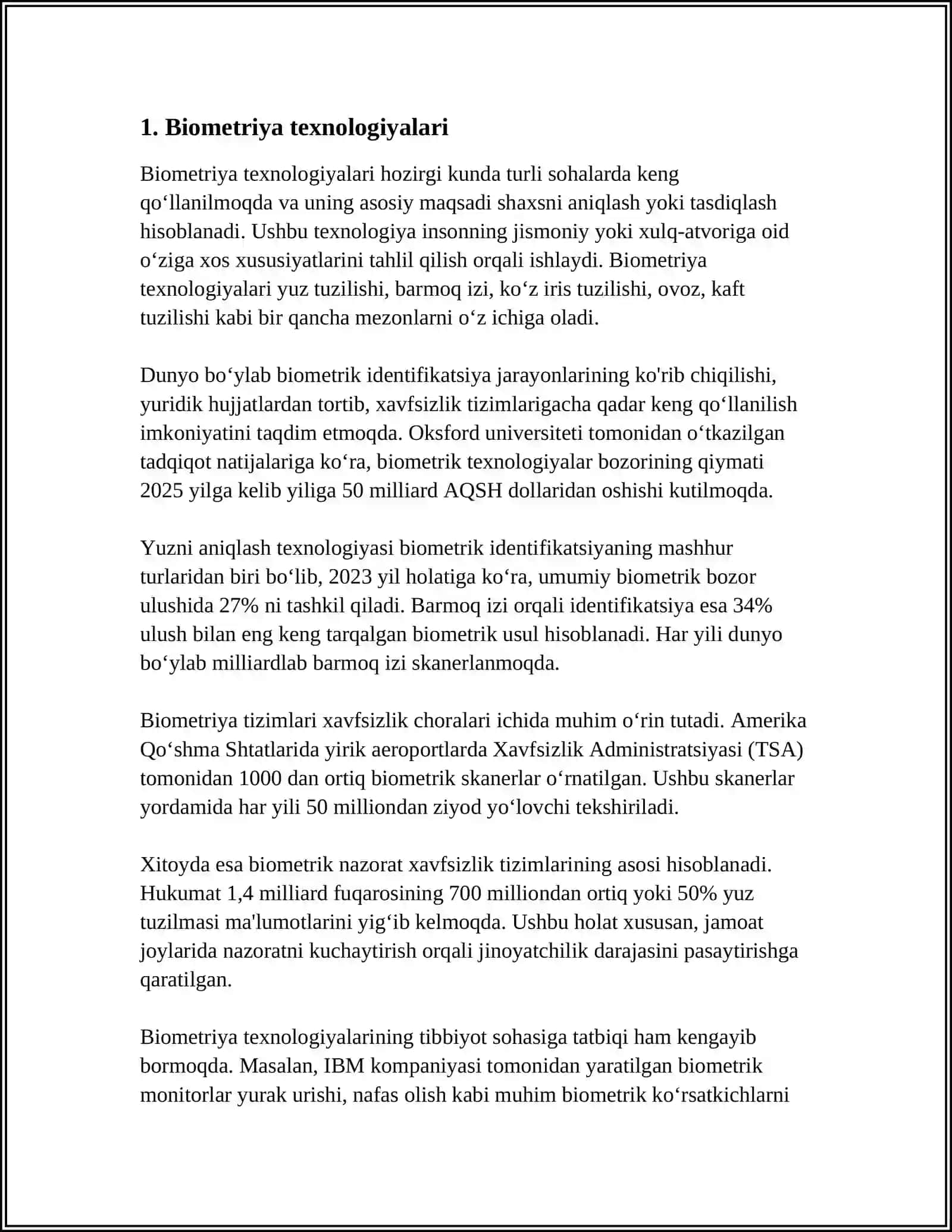 TARMOQ TEXNOLOGIYALARI 3