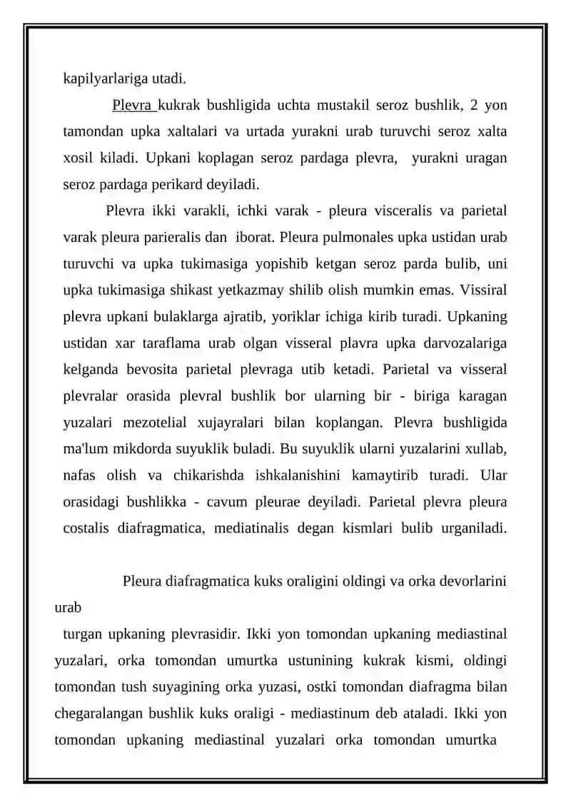 NAFAS OLISH A’ZOLARI KASALLIKLARI BO’YICHA DIAGNOZLAR TUZISH 3