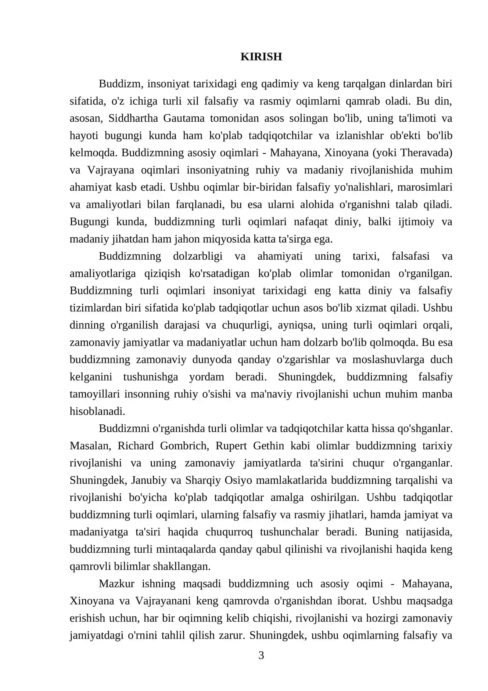 Buddizm oqimlar (Mahayana,Xinoyana,Vajrayana.) 3