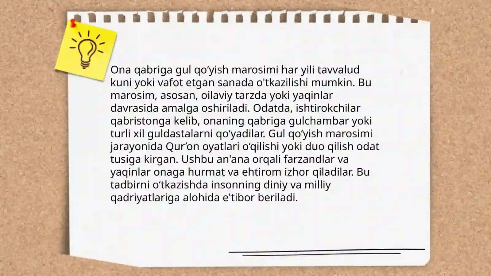 Mirmuhsin "Ona qabriga gul" hikoyasi 3