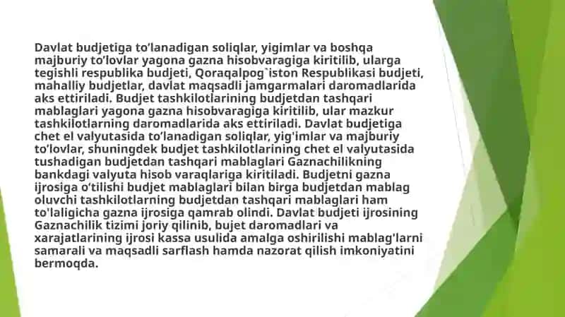 Byudjet tashkilotlarida byudjetdan tashqari mablag'lari jalb qilish 3