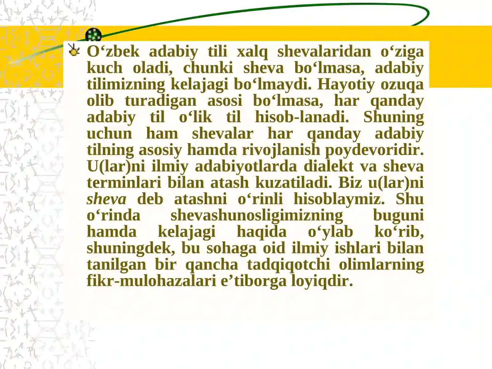 Oʻzbek shevalarining tarixiy oqimi 3