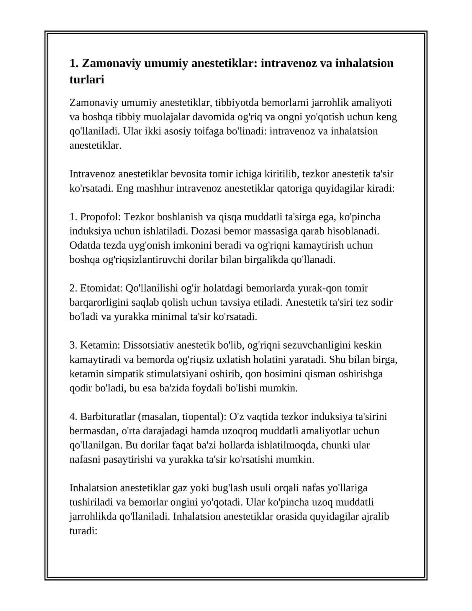 ZAMONAVIY ANESTETIK VOSITALAR 3