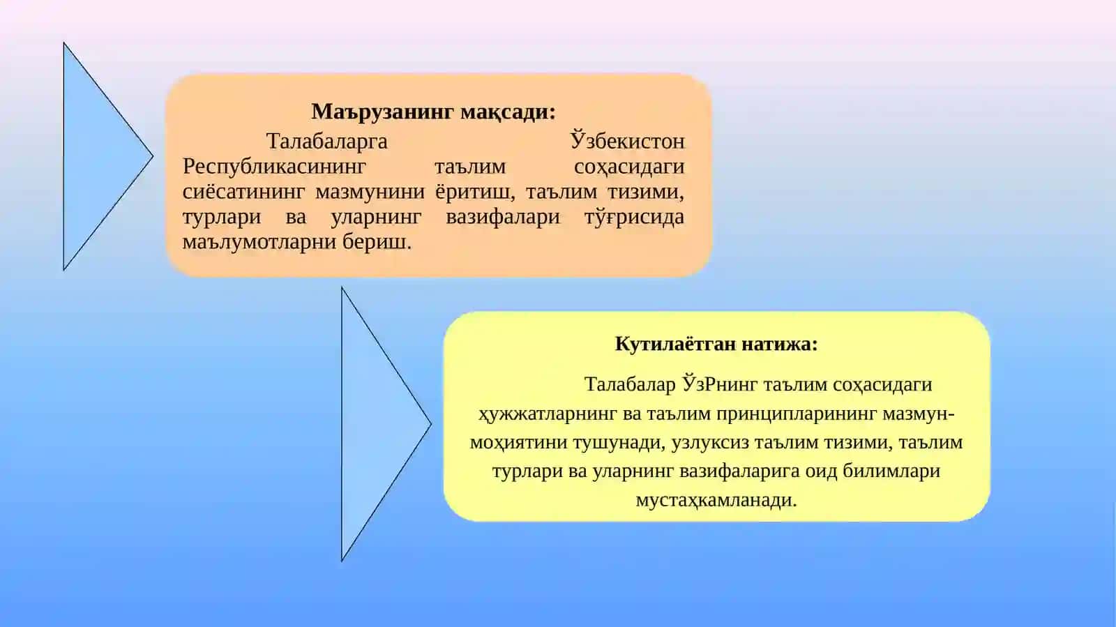 Ўзбекистон Республикасининг таълим тизими 3