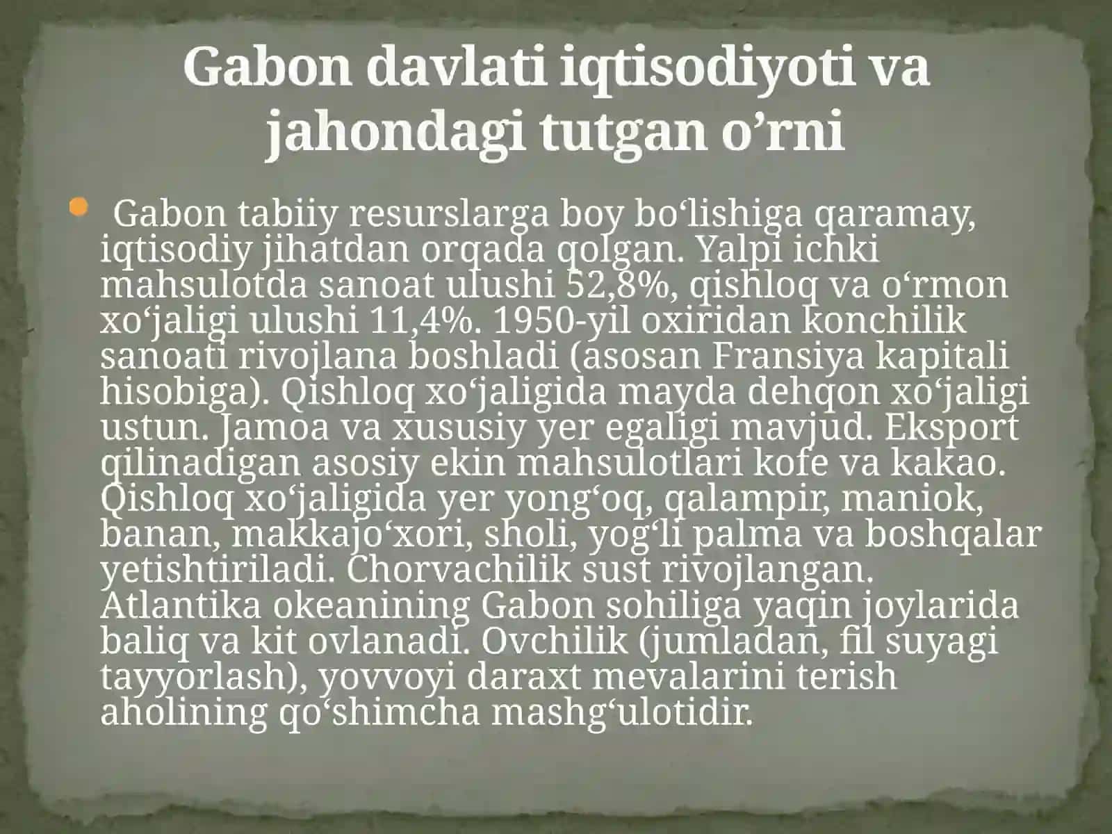 BOJXONA SIYOSATI FANIDAN TAQDIMOTI 3
