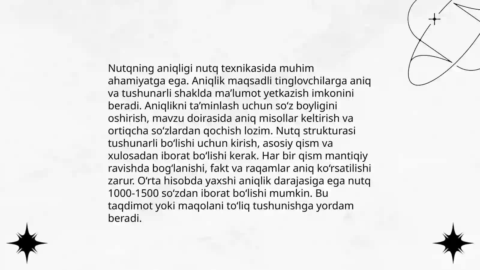Nutqning asosiy kommunikativ sifatlari 3