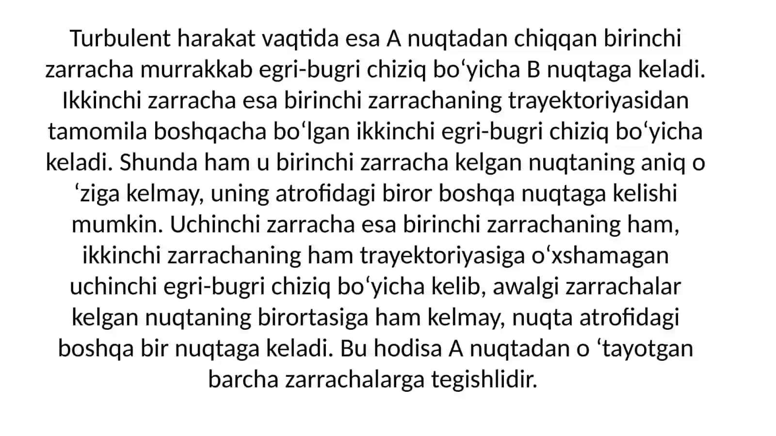 Suyuqliklarning turbulet harakati 3