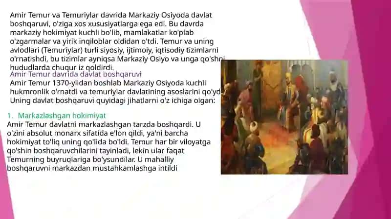Amir Temur va Temuriylar davrida O'rta Osiyo tarixiy geografiyasi 3