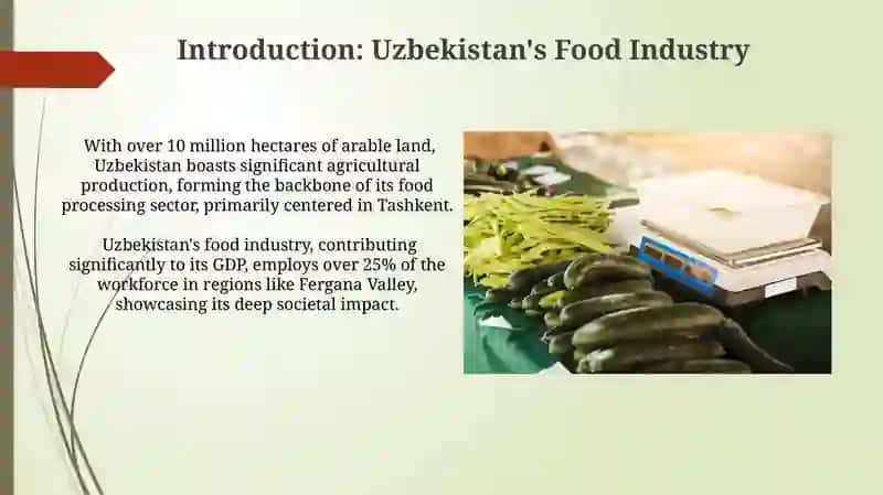 The Uzbekistani Food Industry: An Economic Overview 3
