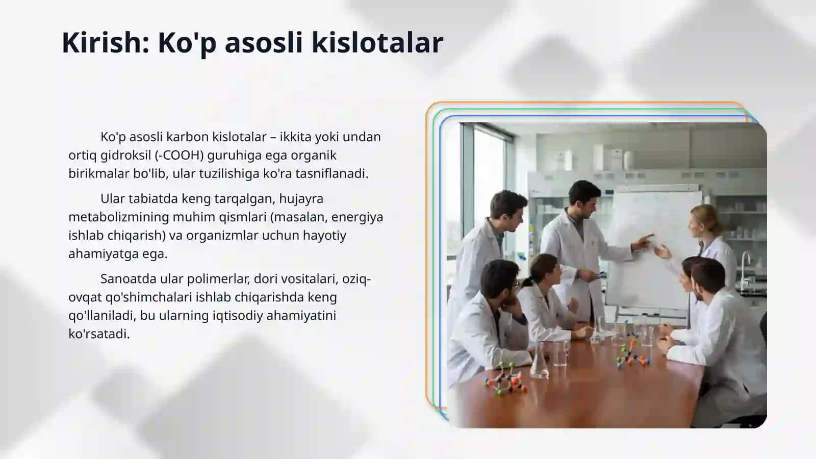 Bir necha asosli Karbon kislotalar sikli. 3