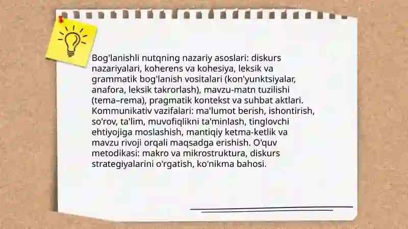 Bog'lanishli nutq shakllantirish texnalogiyalari 3