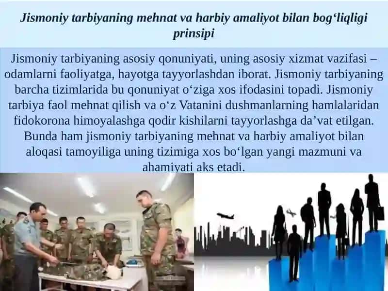 Jismoniy madaniyatning tamoyilida prinsiplar 3